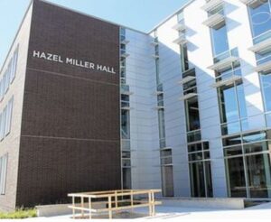 Hazel Miller Hall STEM building.